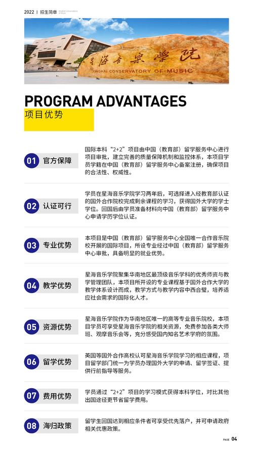 星海音乐学院国际本科招生简章