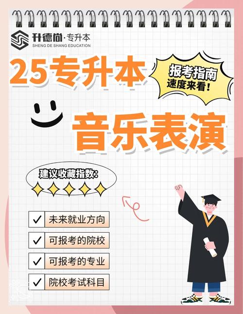 音乐表演专升本可以报什么专业