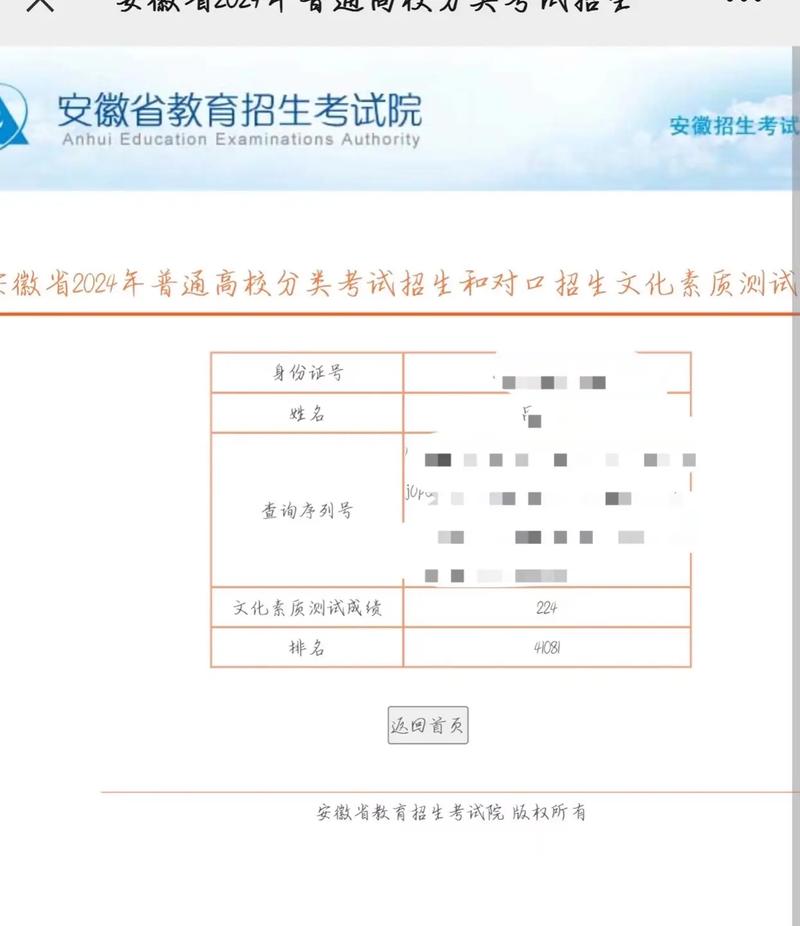 安徽艺考模快八成绩查询
