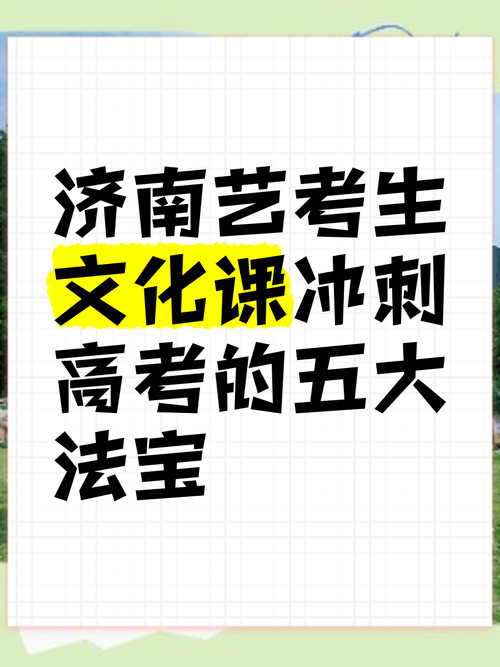 济南高三艺考文化课冲刺