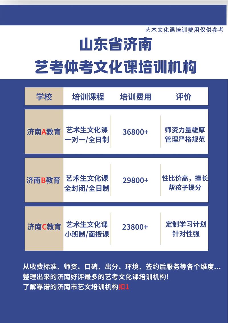 济南艺考文化冲刺排行榜