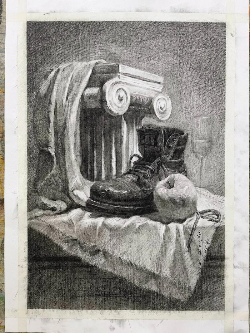 上海工艺美术学校 素描