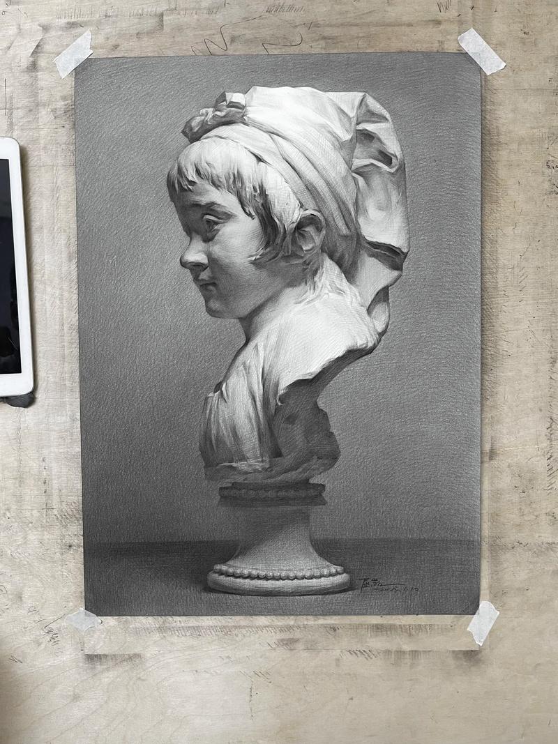 上海工艺美术学校 素描