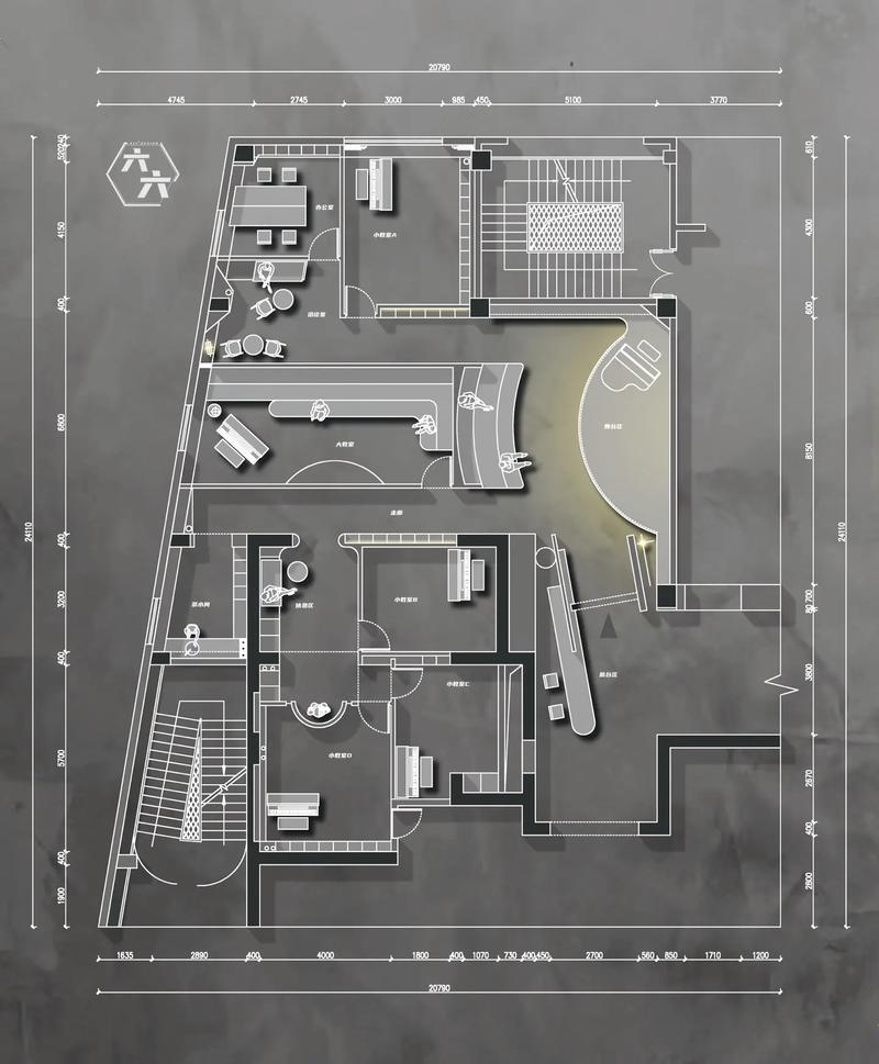 音乐舞蹈培训学校施工图
