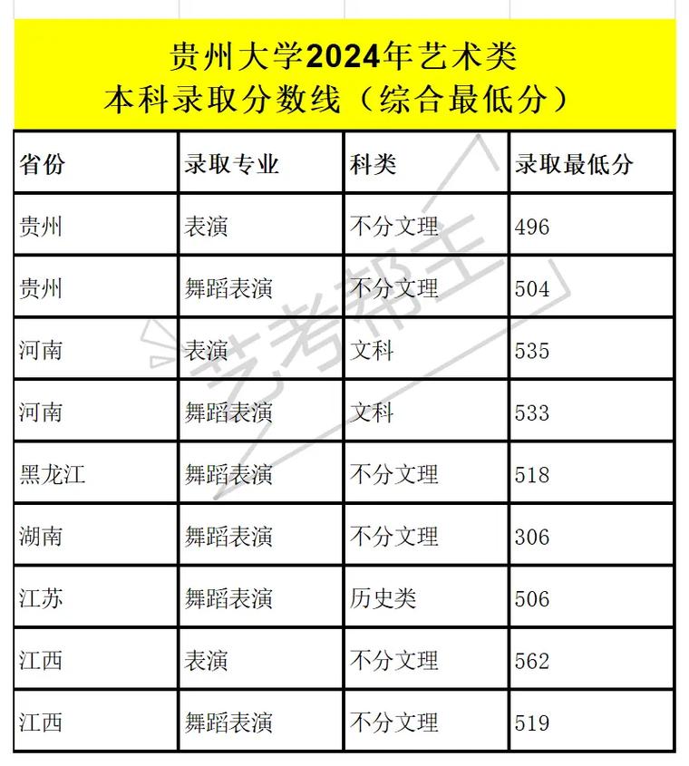 贵州大学舞蹈专业好吗
