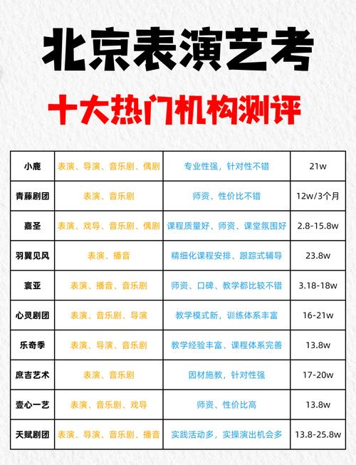 北京比较有名的艺考培训