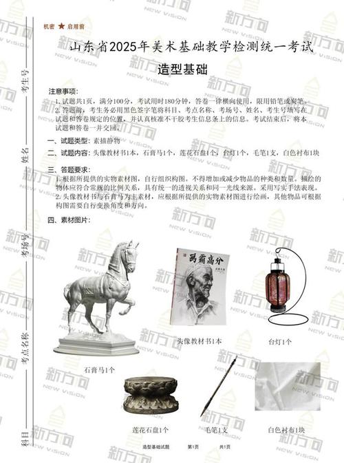 2025年济宁美术联考