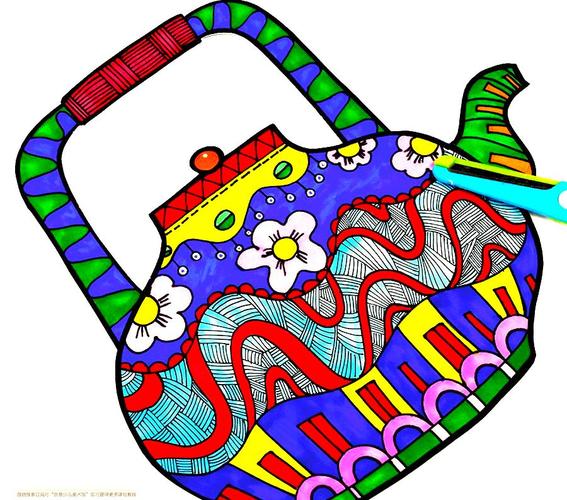 少儿创意美术ppt茶壶