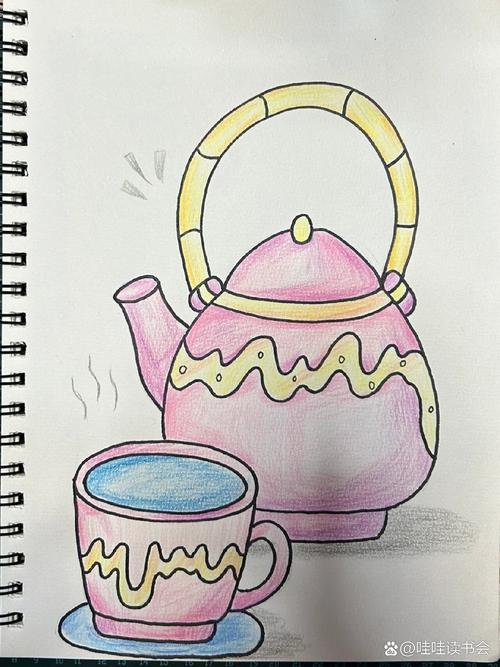 少儿创意美术ppt茶壶