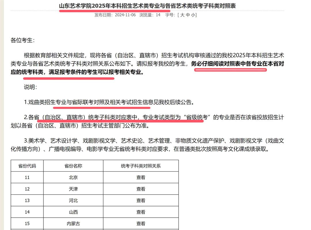 山东省美术校考2025