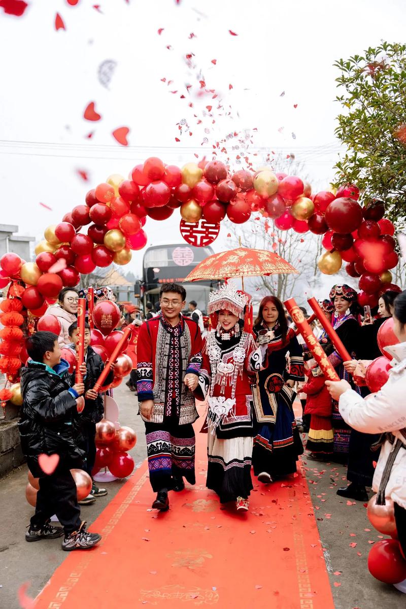 贵州贵阳农村结婚舞蹈