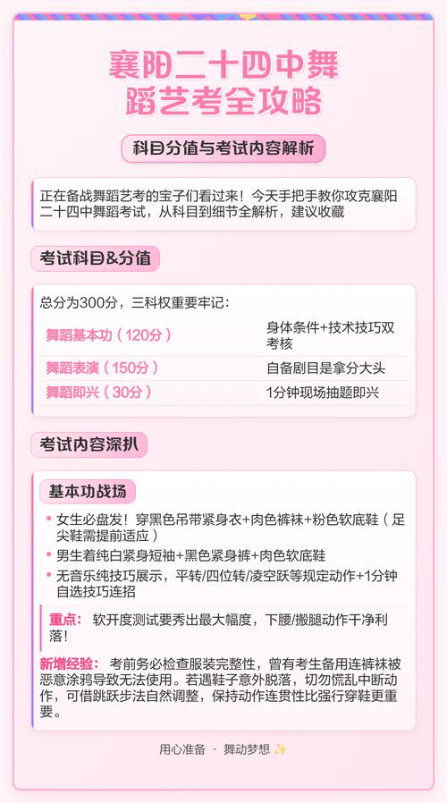 艺考舞蹈主要考什么时候