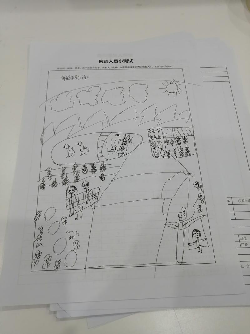 美术绘画去面试的内容