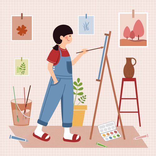 女生学美术可以做什么