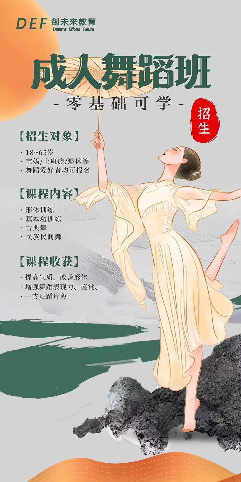 舞蹈学校招生要求郑州