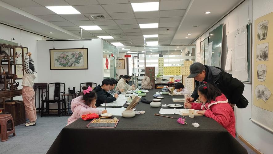 小学美术书法短期培训