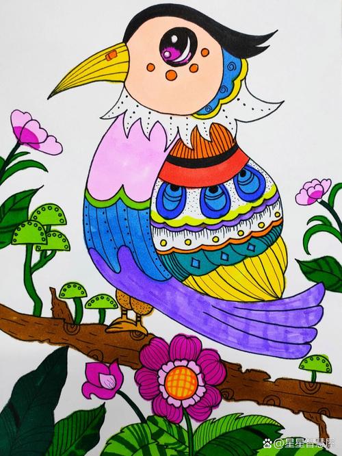 缤纷鸟少儿美术文艺路