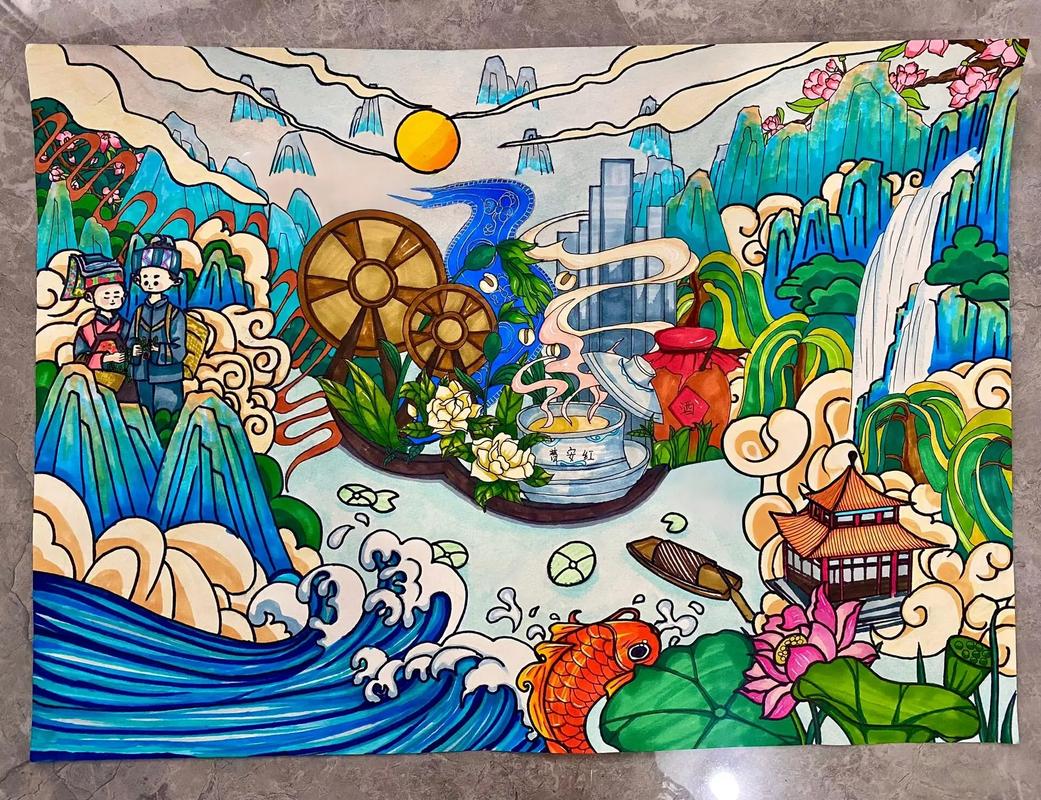 贵州联考美术优秀作品