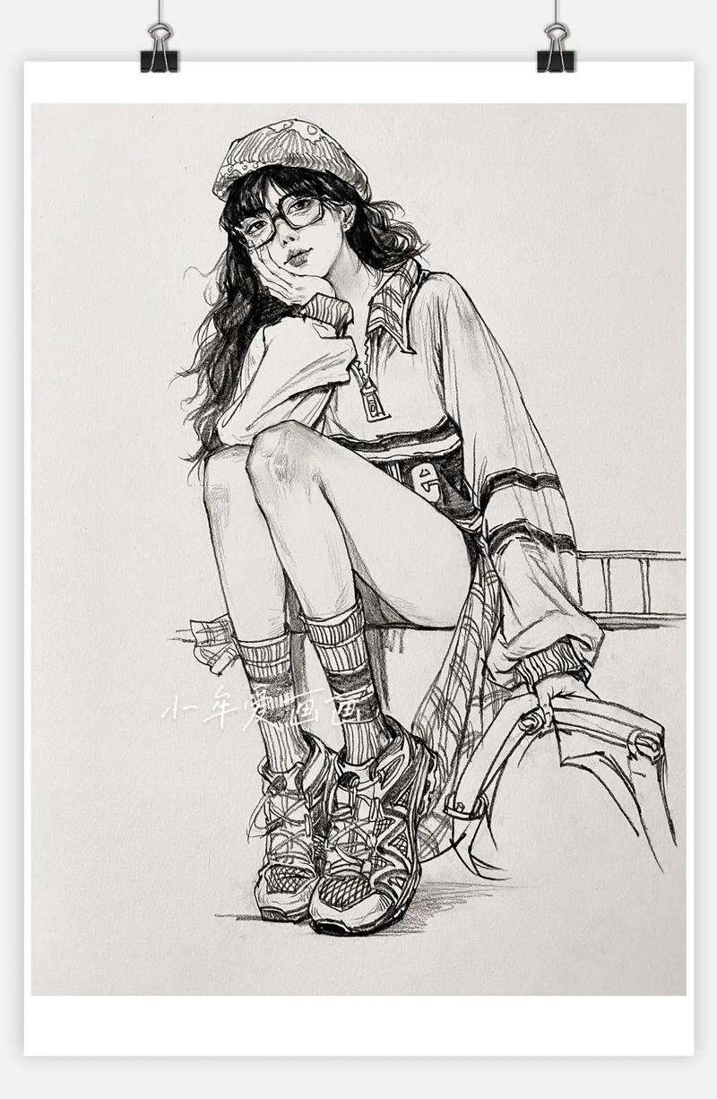 幼儿师范美术考速写嘛