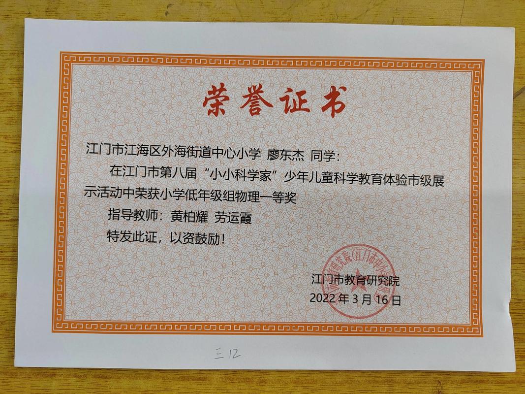 妙事多音乐花园培训证书