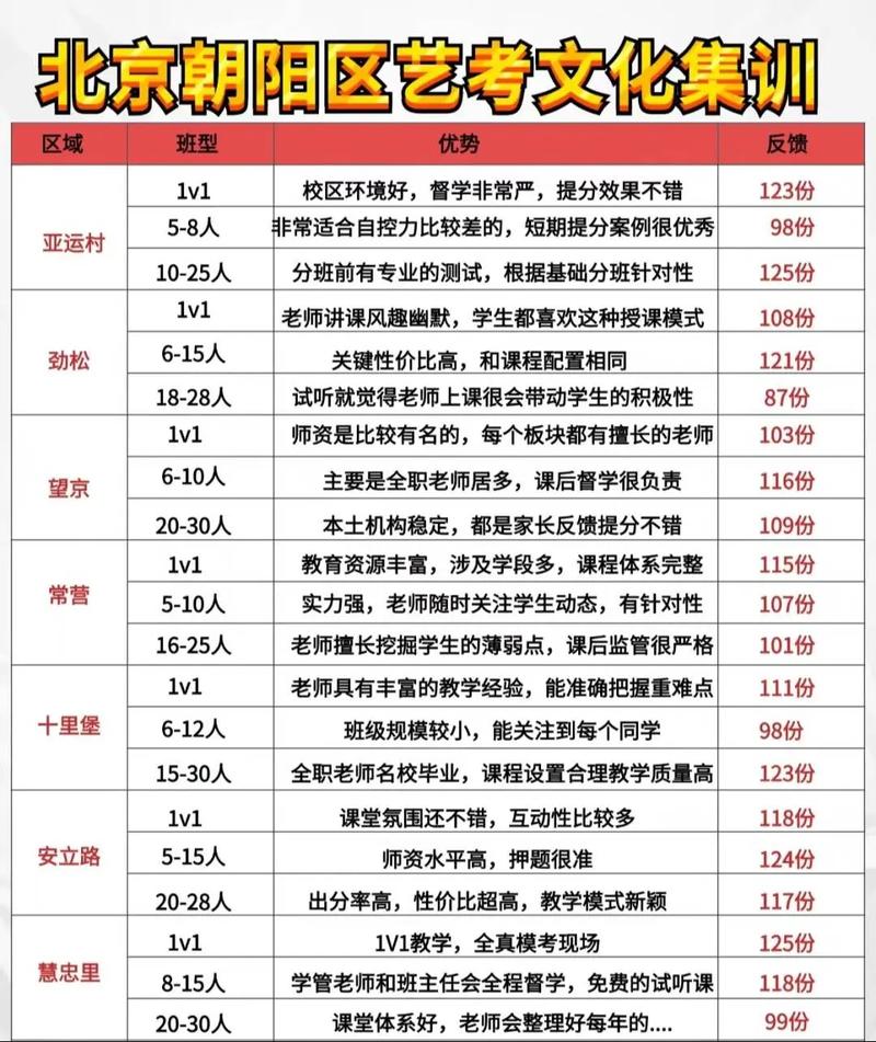 朝阳区艺考辅导班收费