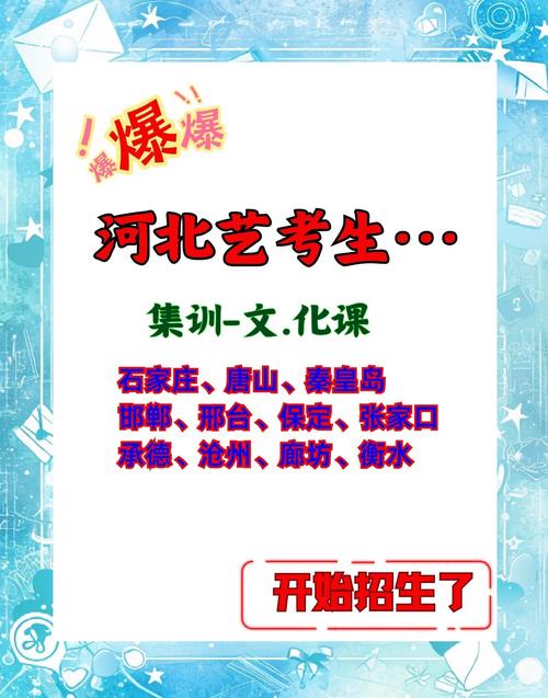 张家口艺考文化培训班