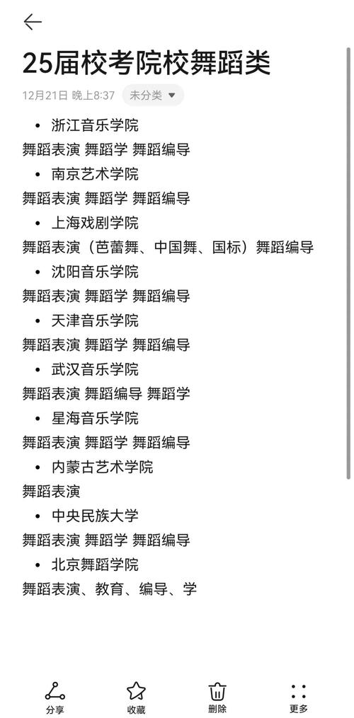 沈阳最好舞蹈学校排名