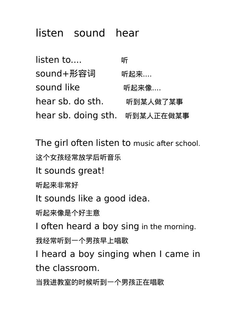 关于音乐英语的对话形式