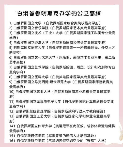 白俄明斯克音乐硕士留学