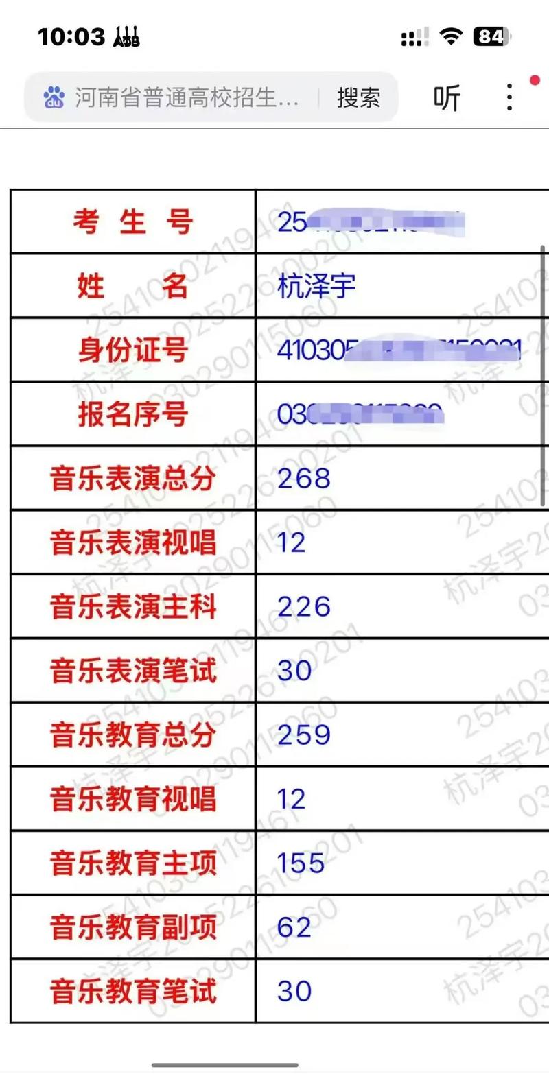 2025河南音乐类考生