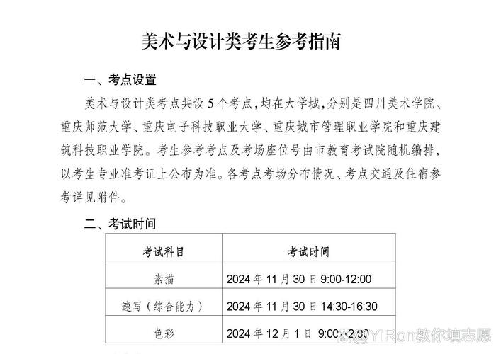 2025重庆美术考纲