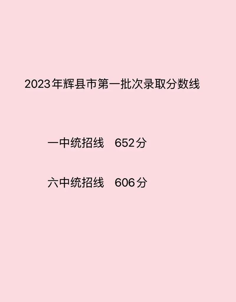 辉县六中音乐生分数线