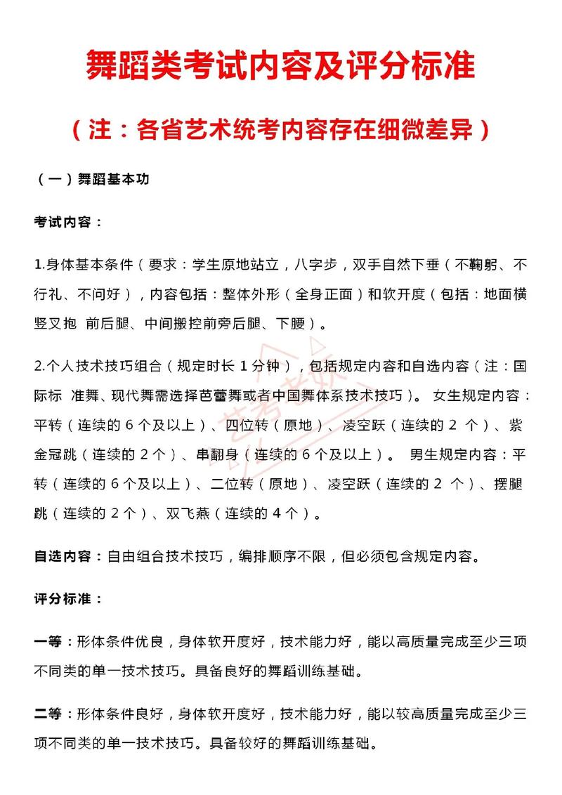 每年舞蹈报名考级时间