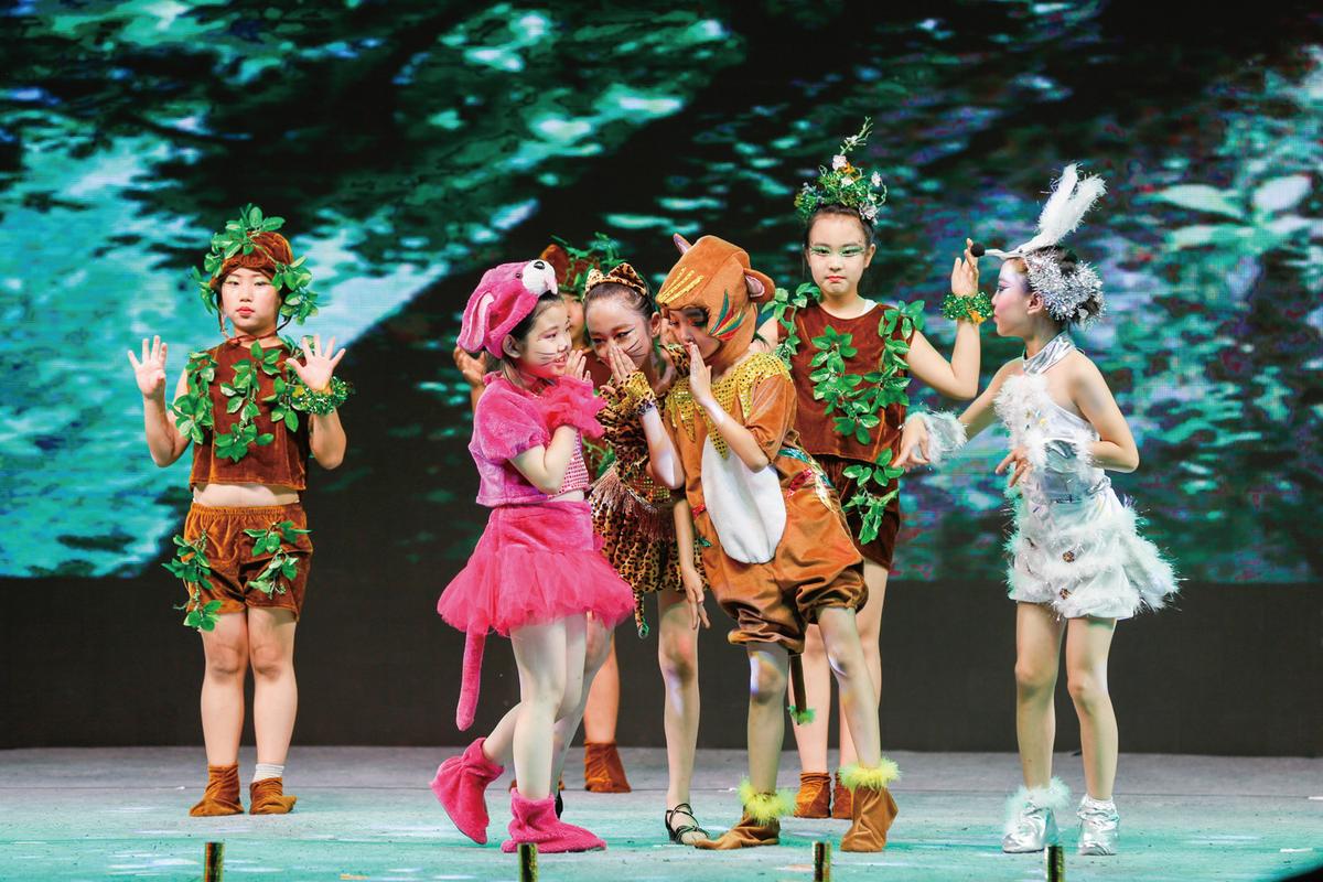 上海徐汇田林少儿舞蹈