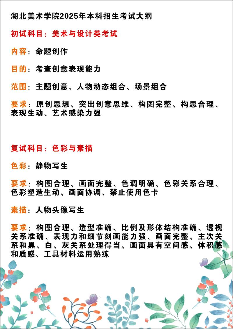 2025湖北美术艺考