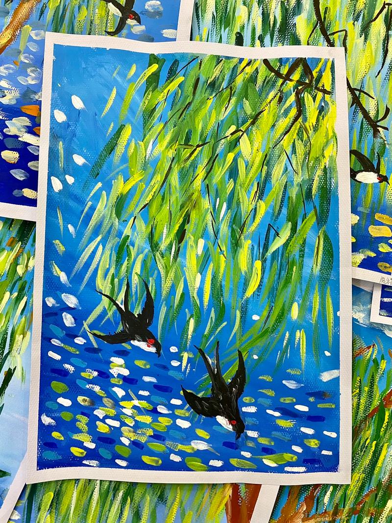 小班水彩画 美术教案