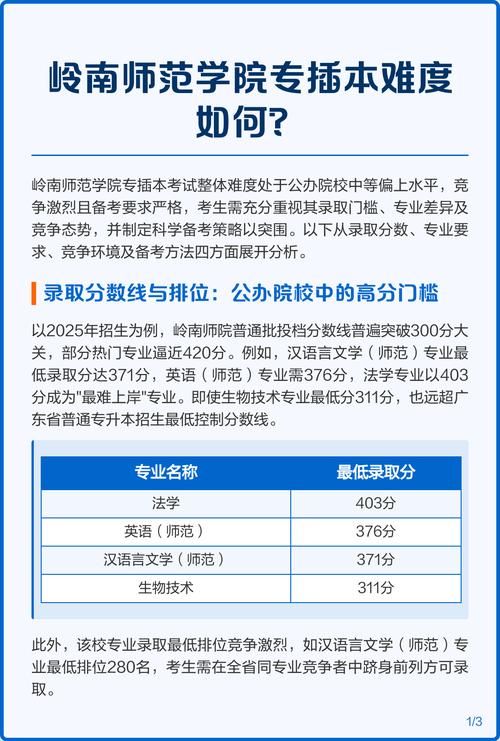 岭南师范专插本音乐系