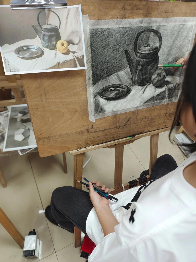 美术艺考考了314分