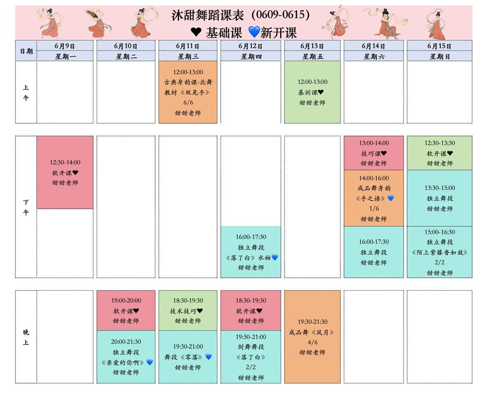 番禺舞蹈培训月费多少
