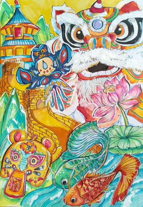 中考美术设计大全图片