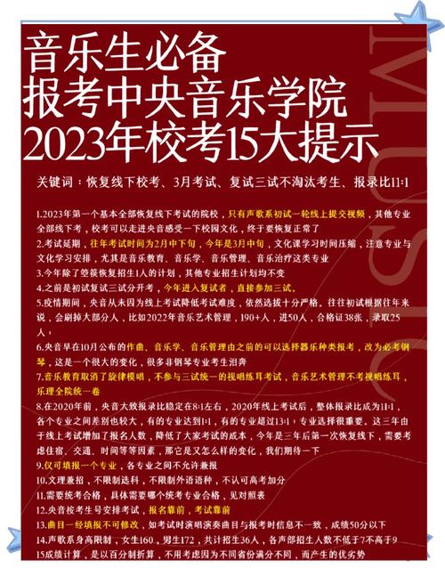 中央音乐学院今年招生