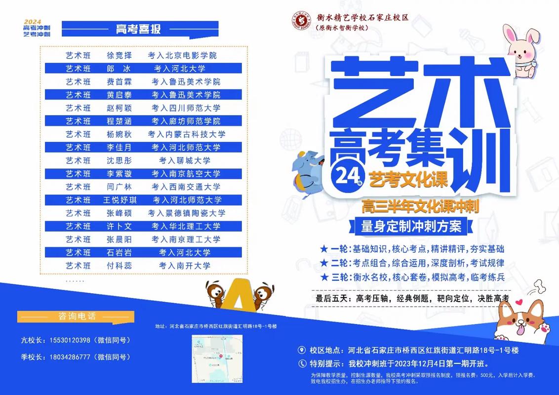 高中艺考文化课有几门