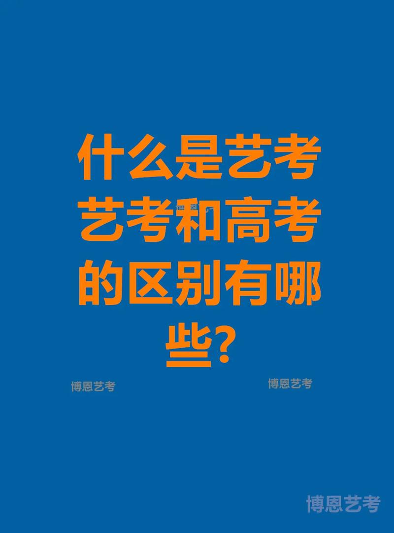 艺考和大学有什么区别