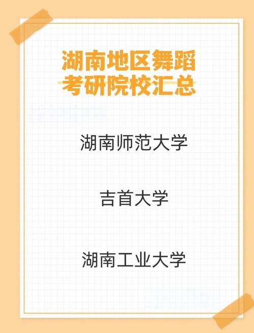 湖南高中舞蹈学校排名